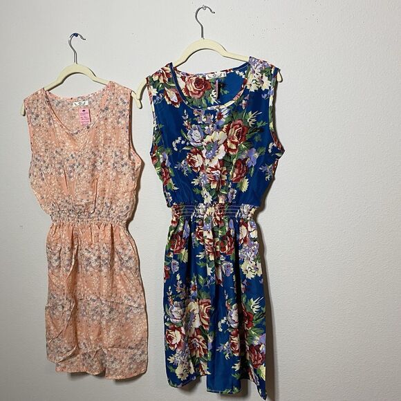 (5/$25 SALE ✅) 2 PC LOT Drunken Tango XXL Short Coverup Pullover Skater Dress - Picture 2 of 9